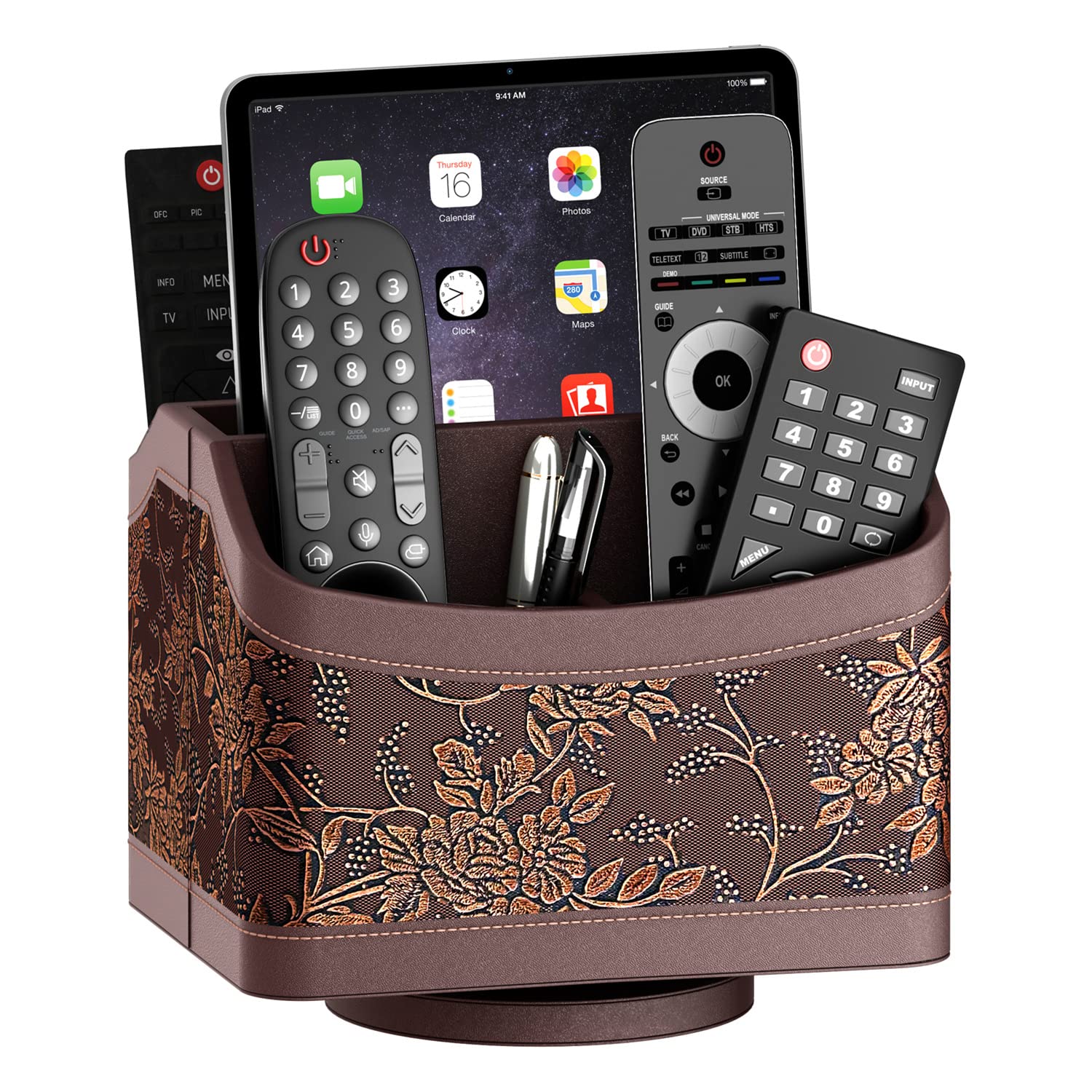 Magnetic Spice Rack & Remote Control Holder - Space Saving Kitchen Organizer for Countertop, Fridge & Cabinet (Perfect for Spices, TV Remotes & Small Essentials)