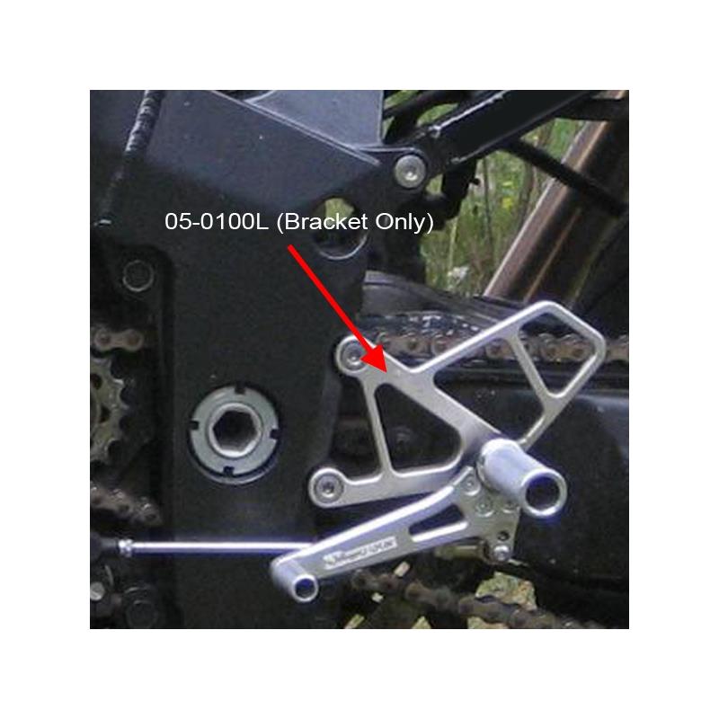 Kawasaki ZX6 ZX7 ZX9 Left Hand Side (LHS) Bracket - Motorcycle Mounting Bracket for Kawasaki ZX Series - Perfect for Custom Bike Builds and Repairs