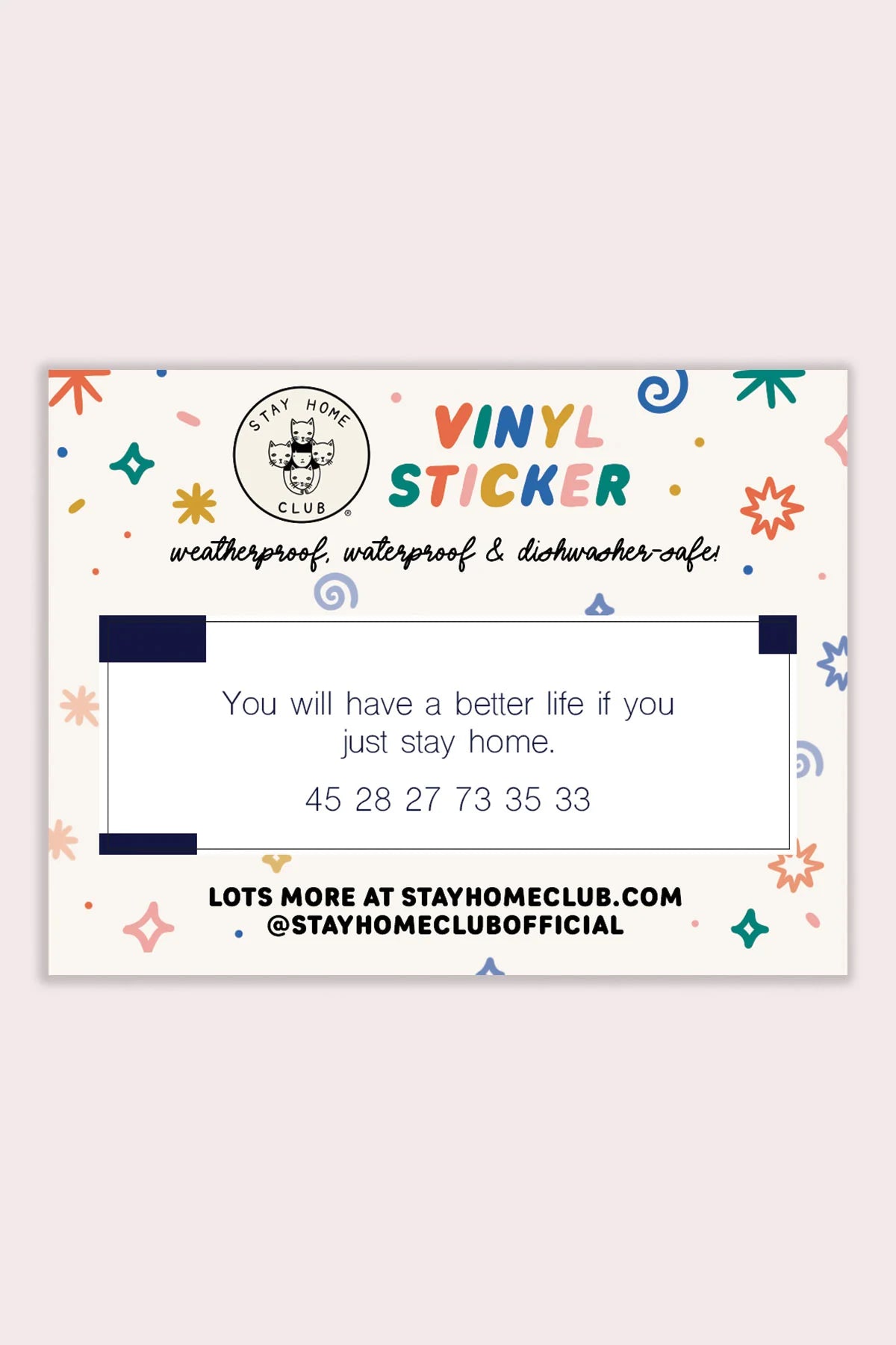 Fortune Vinyl Sticker - Waterproof Decal for Laptops, Cars & Home Decor - Motivational Quote Stickers for DIY Crafts, Scrapbooking & Personalization