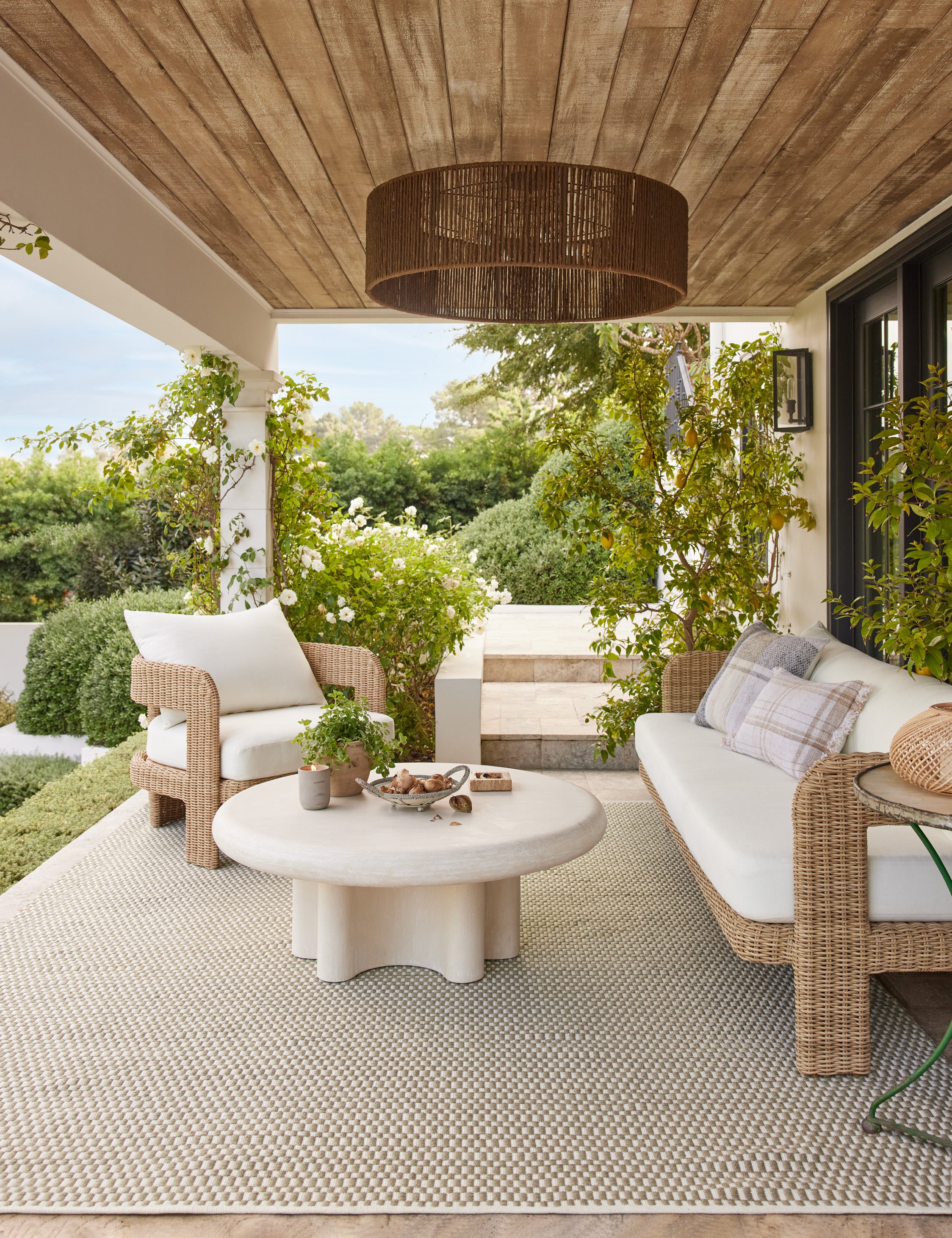 Handwoven Dante Indoor/Outdoor Area Rug - Durable & Stylish for Patio, Living Room, or Bedroom Decor