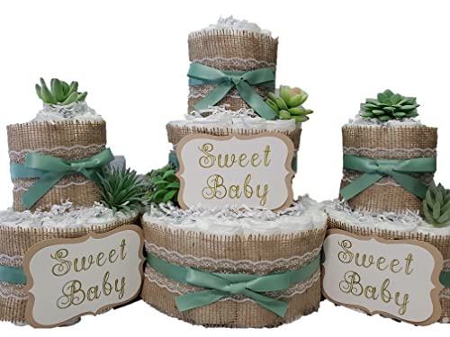 3 Tier with 2 - Mini Cakes