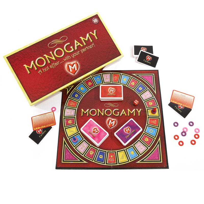 Monogamy: A Hot Affair With Your Partner - Romantic Couples Gift for Anniversaries & Date Nights