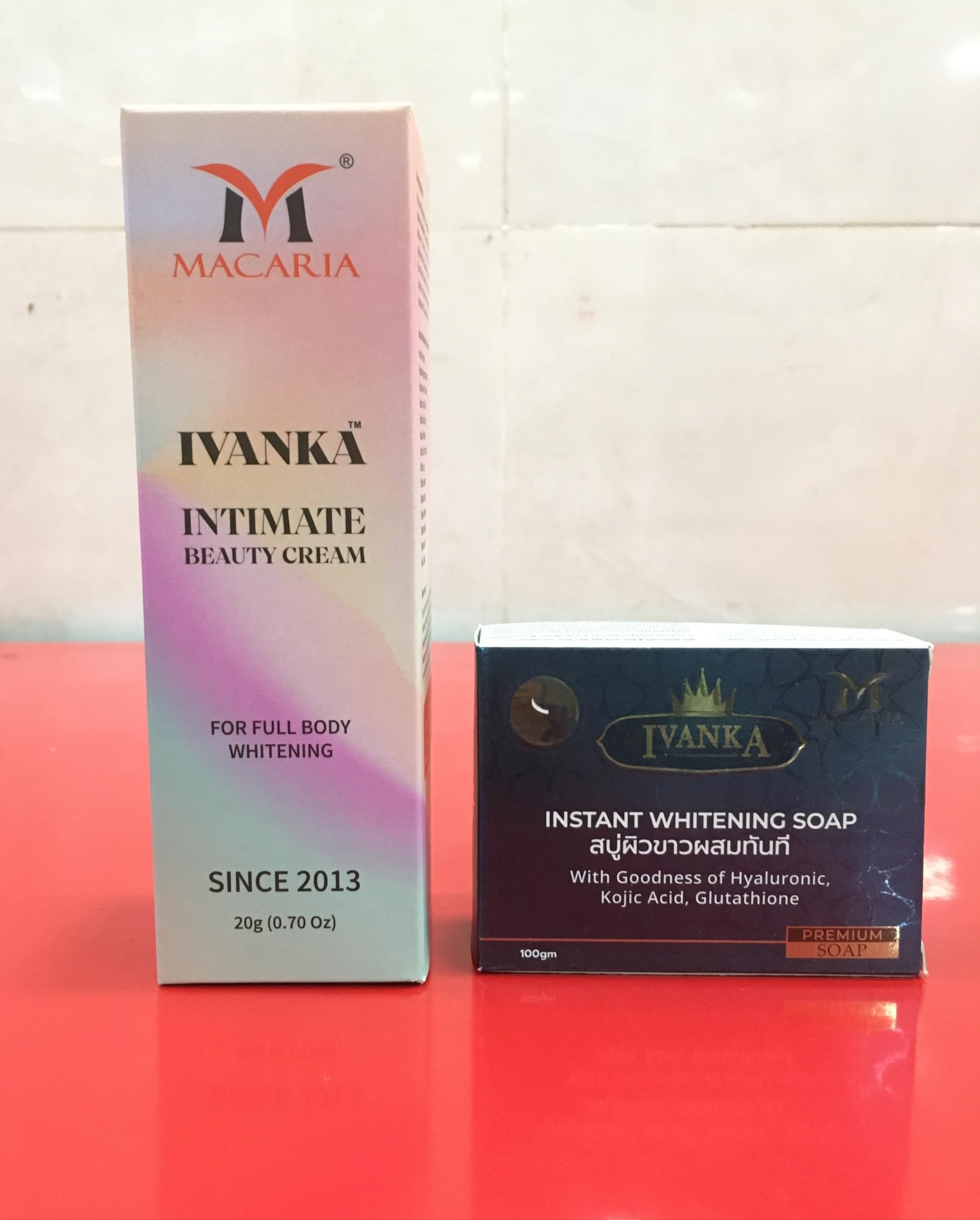 Ivanka Whitening Cream & Soap Set for Men - Brightening Face Pigmentation Treatment for Clear Skin | Perfect for Daily Skincare & Dark Spot Removal