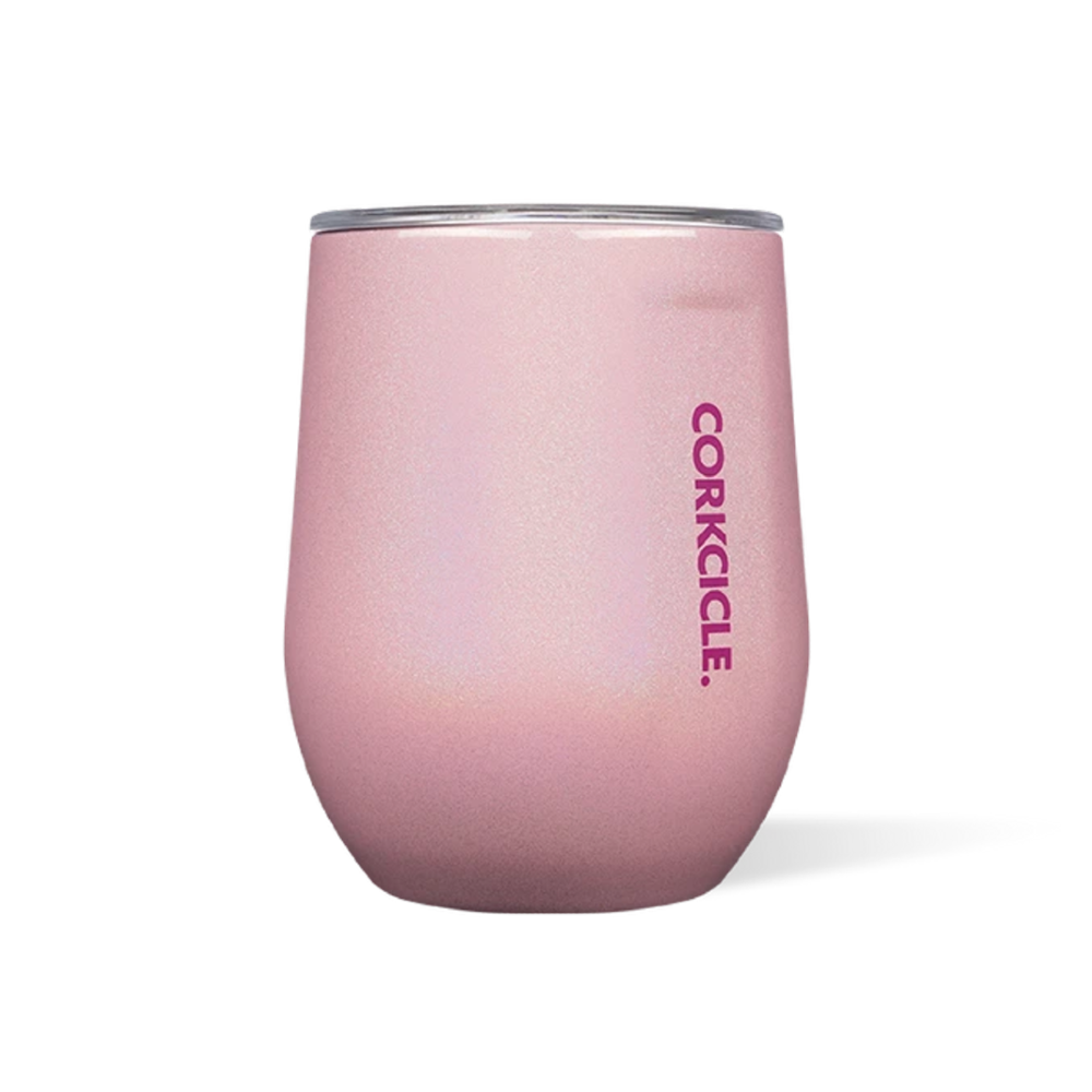 Corkcicle Stemless Wine Glass - 12oz Insulated Stainless Steel Tumbler for Chilled Drinks, Perfect for Wine, Cocktails, and Iced Beverages at Home or Outdoor Parties