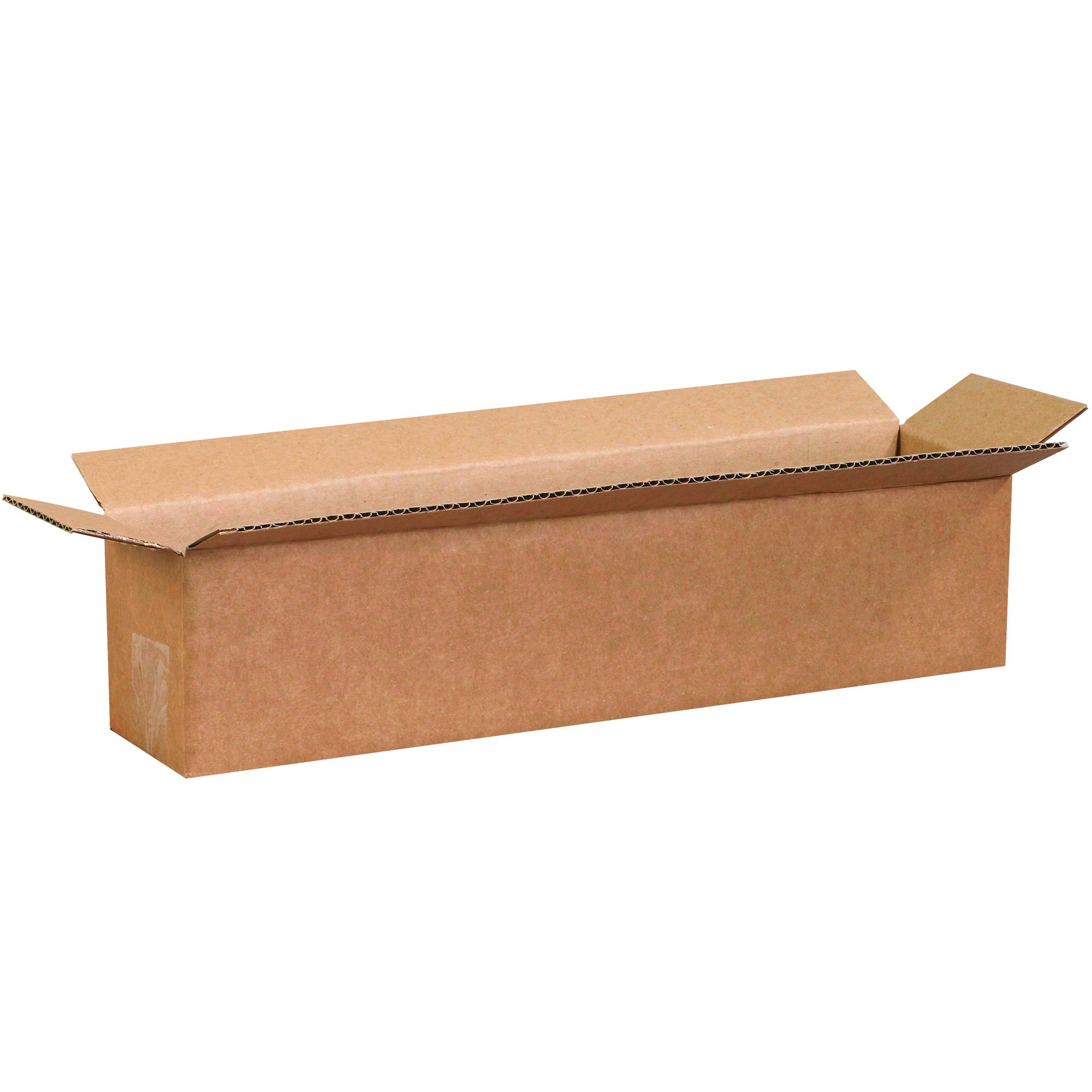 AVIDITI 18x4x4 Inches Corrugated Cardboard Boxes - Pack of 100 | Heavy Duty Shipping, Moving & Storage Boxes for Home or Business | Wholesale Bulk Packaging Solutions | Perfect for Ecommerce, Warehouse Organization & Office Relocation