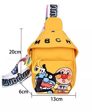 **Cute Cartoon Print Mini Messenger Bag for Kids - Lightweight Phone Pouch & Small Handbag (Mix Colors) - Perfect for School, Travel & Daily Use**