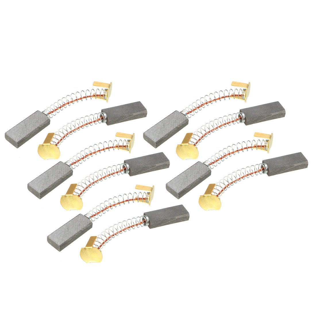 uxcell 10Pcs Carbon Brushes 20mmx8mmx4mm for Band Sealer Motor Replacement - Power Tool Repair Parts for Industrial Packaging & Sealing Machines