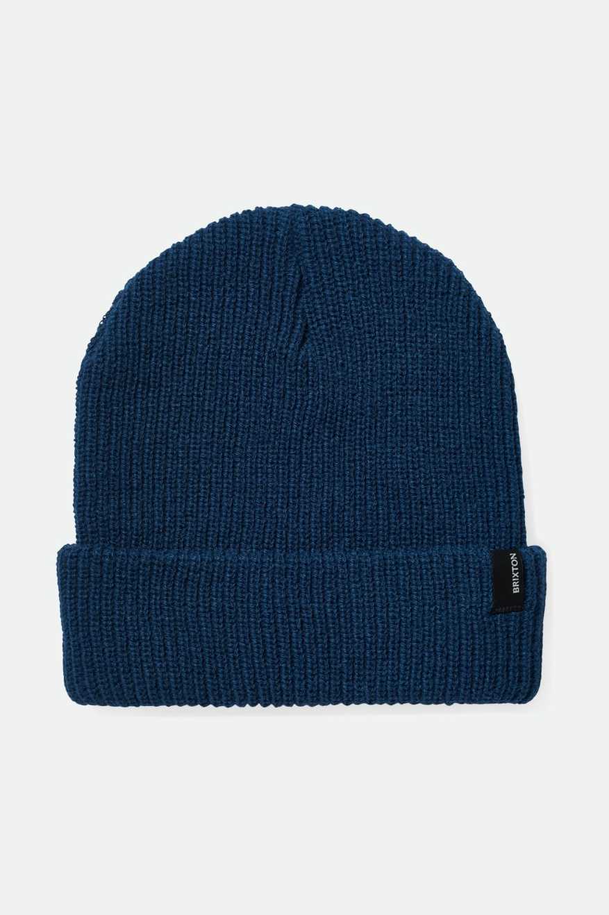 Heist Beanie Dark Denim - Stylish Winter Hat for Men & Women - Perfect for Outdoor Activities, Skiing, and Casual Wear