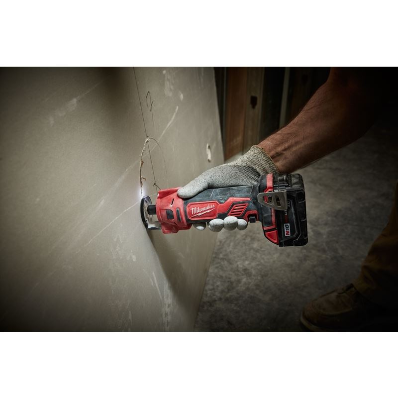 M18 18V Lithium-Ion Cordless Cut-Out Tool (Tool Only) - Perfect for Drywall, Metal, and Wood Cutting Projects