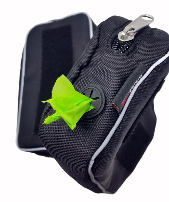 DogLine Saddle Bags for Quest Harness - Durable Black Dog Pack for Hiking, Camping & Outdoor Adventures