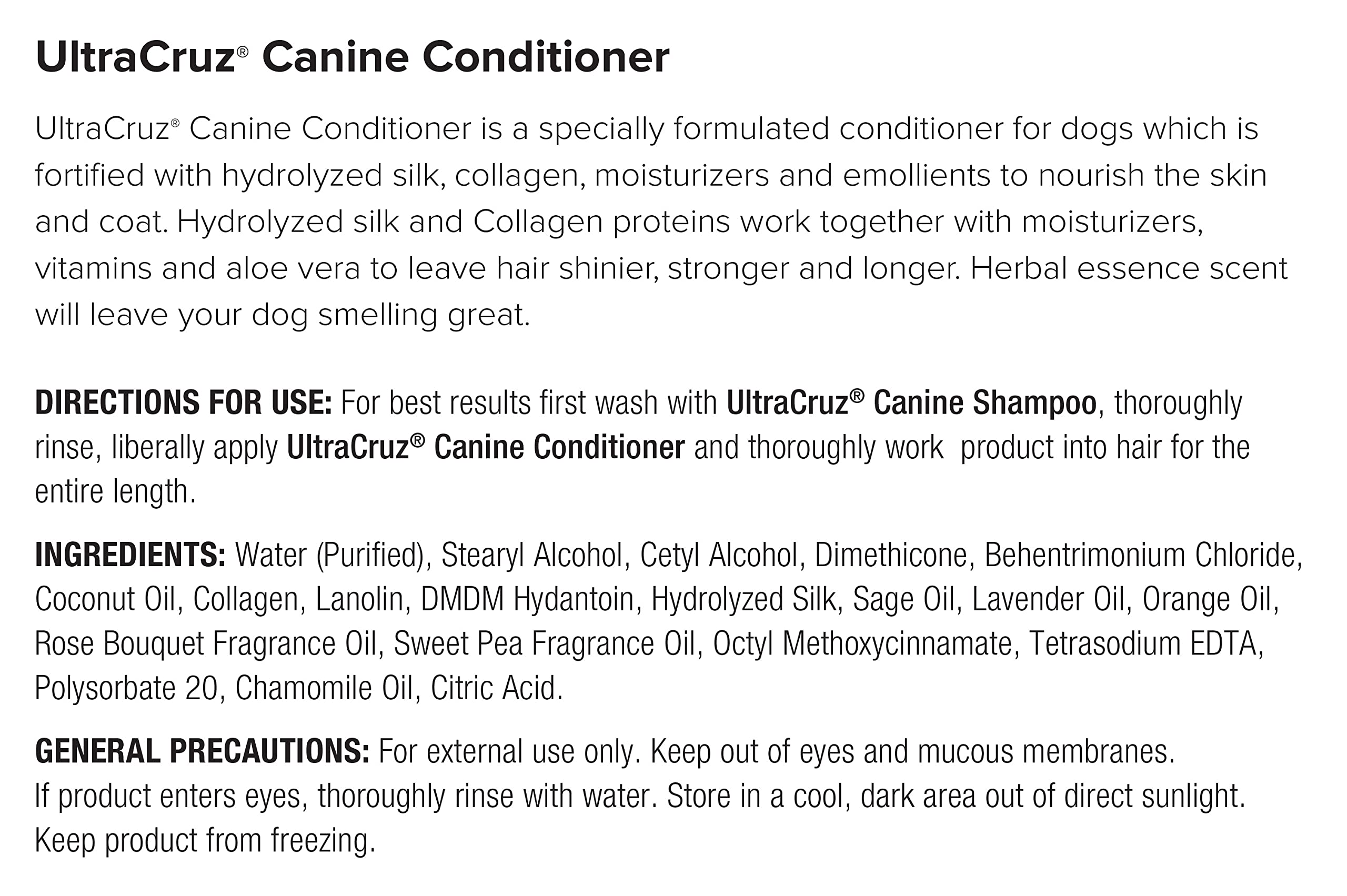 UltraCruz Oatmeal Dog Shampoo & Conditioner Set for Itchy Skin - 32oz Each - Gentle Hypoallergenic Pet Grooming for Dry Skin Relief - Perfect for Bath Time & Allergy-Prone Dogs
