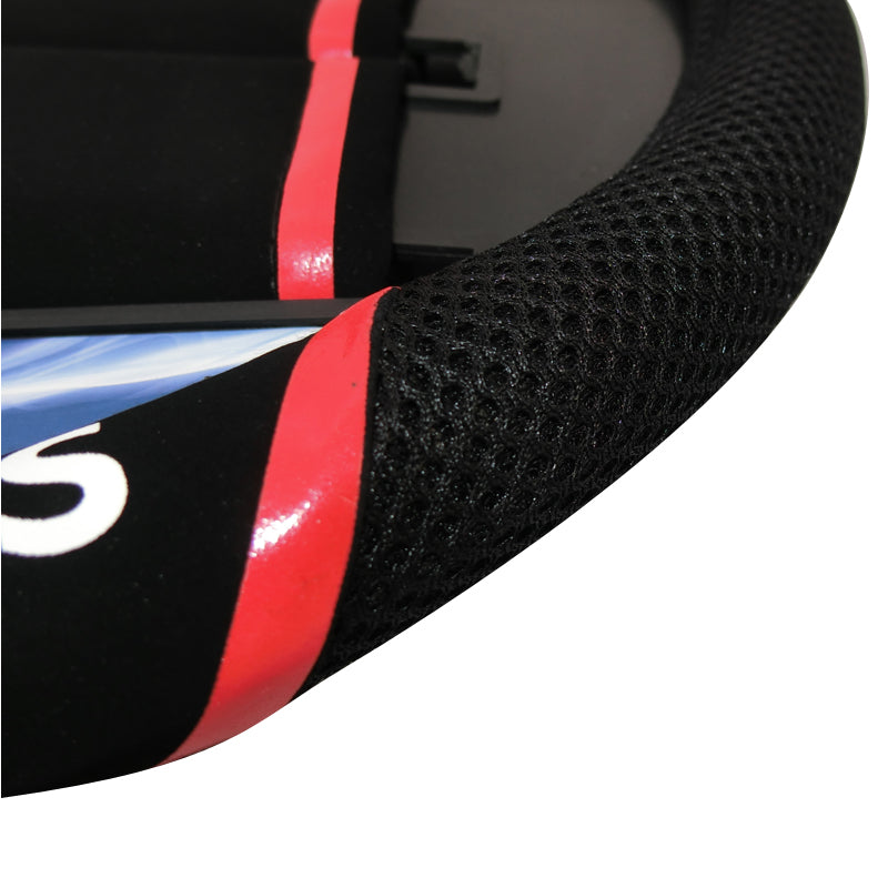 Adelaide Crows AFL Steering Wheel Cover - Premium Car Accessory for Sports Fans, Comfort & Style - Perfect for Game Days & Road Trips