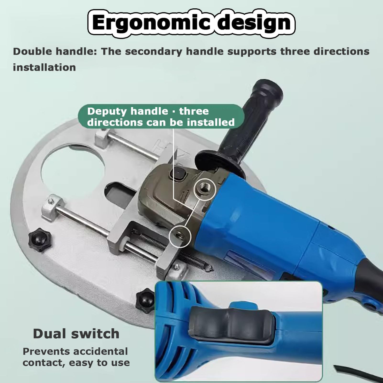 1700W Electric Dehorner for Cattle, Sheep & Goats - Painless Horn Cutting Tool for Adult Cows, Calves, Lambs | Professional Livestock Grooming Equipment for Farms & Ranches