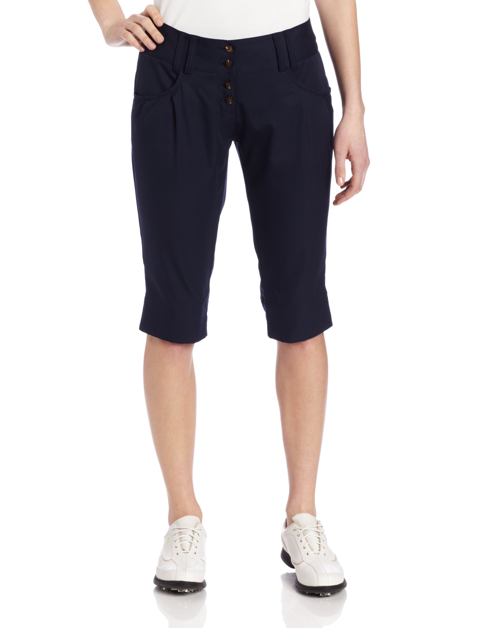 adidas Women's Climalite Golf Pants - Moisture-Wicking, Stretchable & Breathable for Comfort on the Golf Course | Perfect for Practice, Tournaments & Outdoor Sports