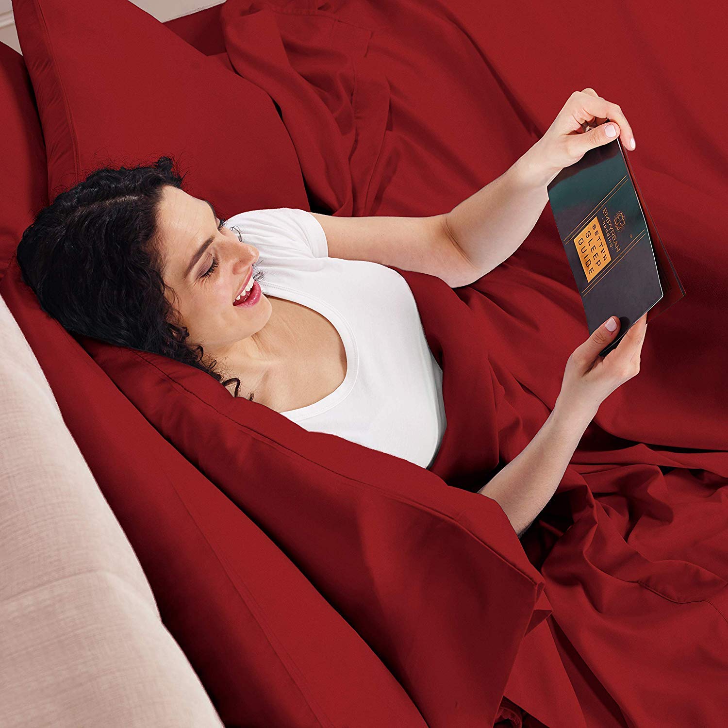 Premium 5-Piece Split King Sheet Set - 100% Egyptian Cotton 800 Thread Count, Deep Pocket (15