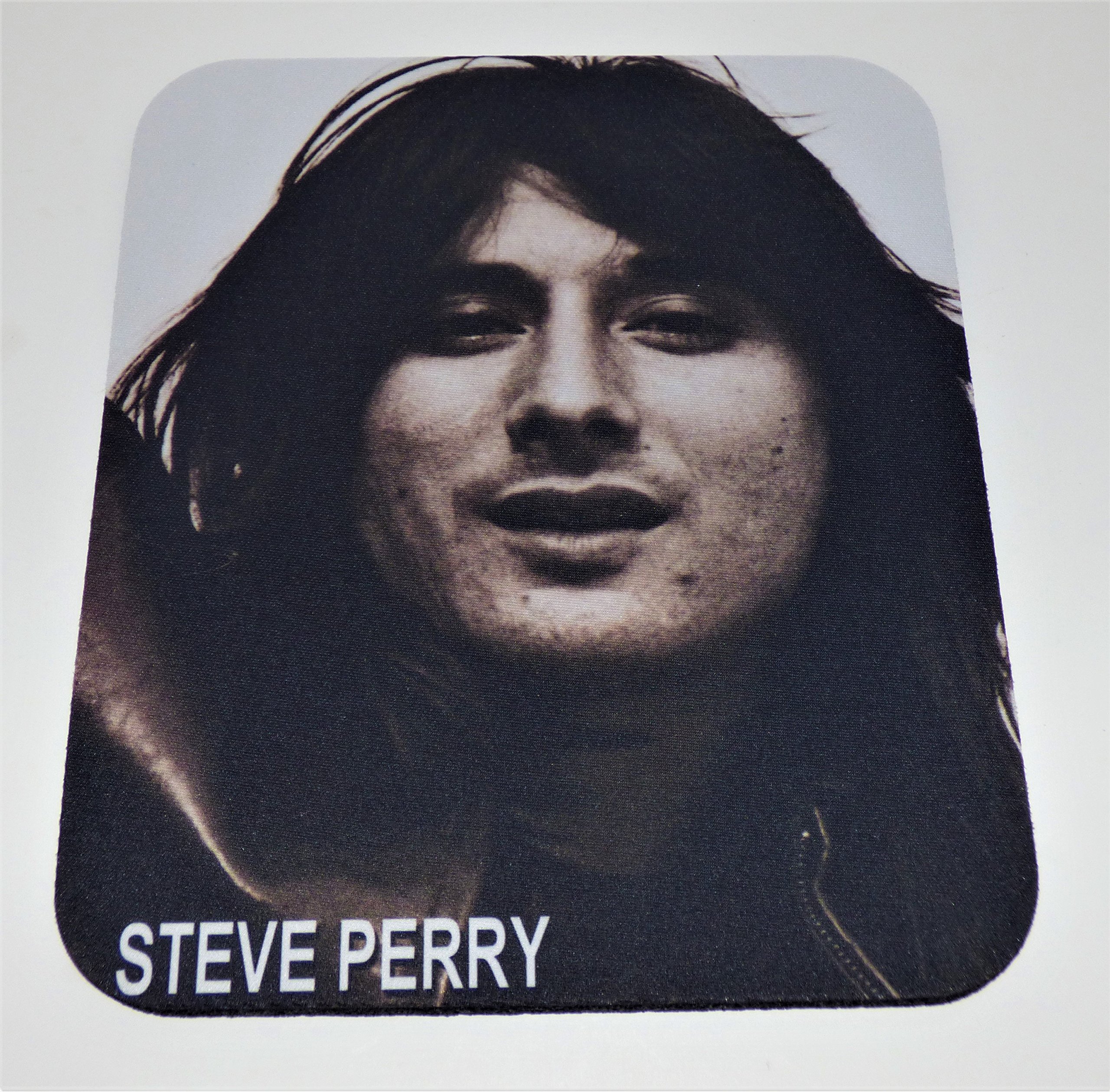 Steve Perry Journey Band Computer Mouse Pad - Non-Slip Gaming & Office Desk Mat with Smooth Surface for PC/Laptop - Perfect for Music Fans, Gamers & Workstations