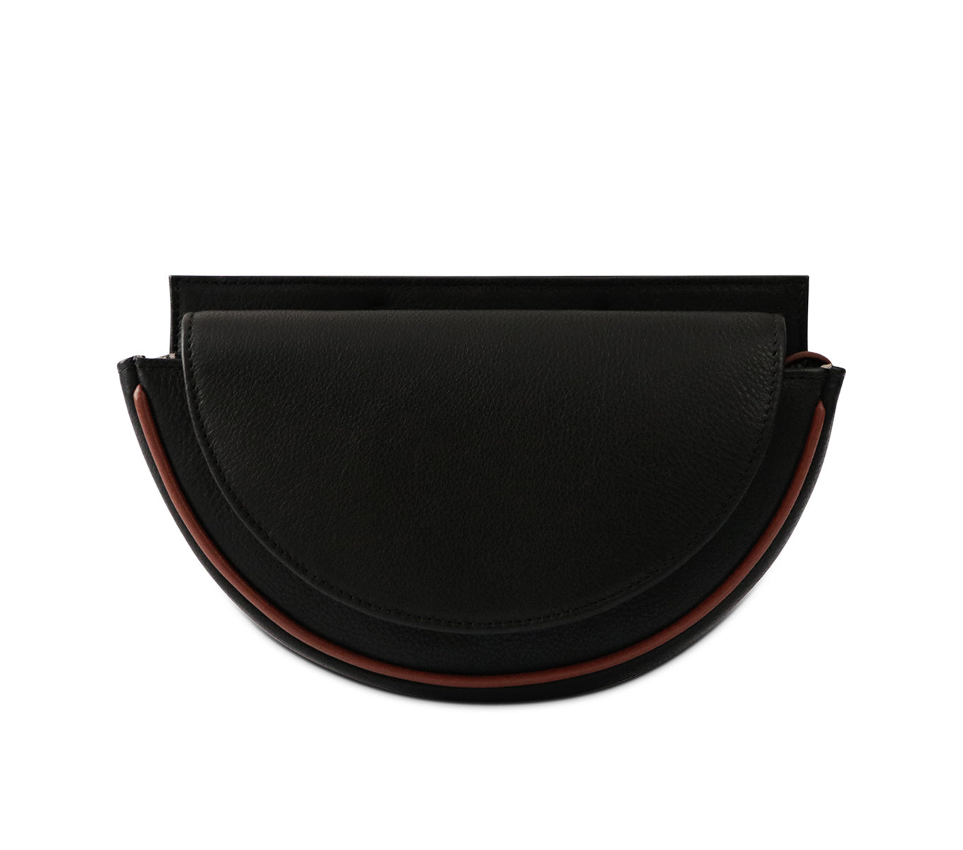 Premium Leather Crescent Belt Bag - Stylish Crossbody Fanny Pack for Women & Men - Perfect for Travel, Hiking, and Everyday Use