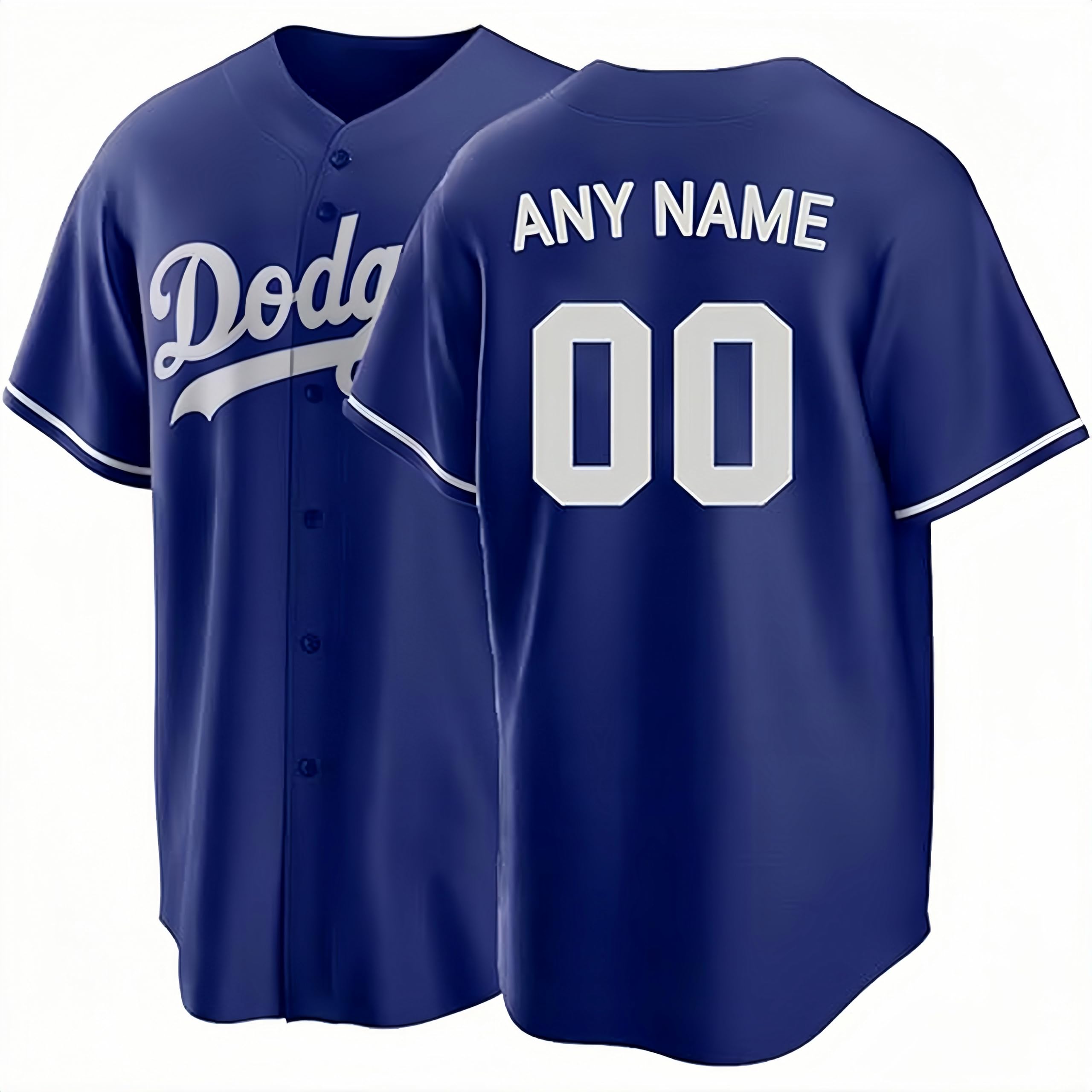 Custom Baseball Jersey with Stitched Name & Number - Personalized for Men, Women & Youth | Team Sports, Fan Gear & Game Day Outfits
