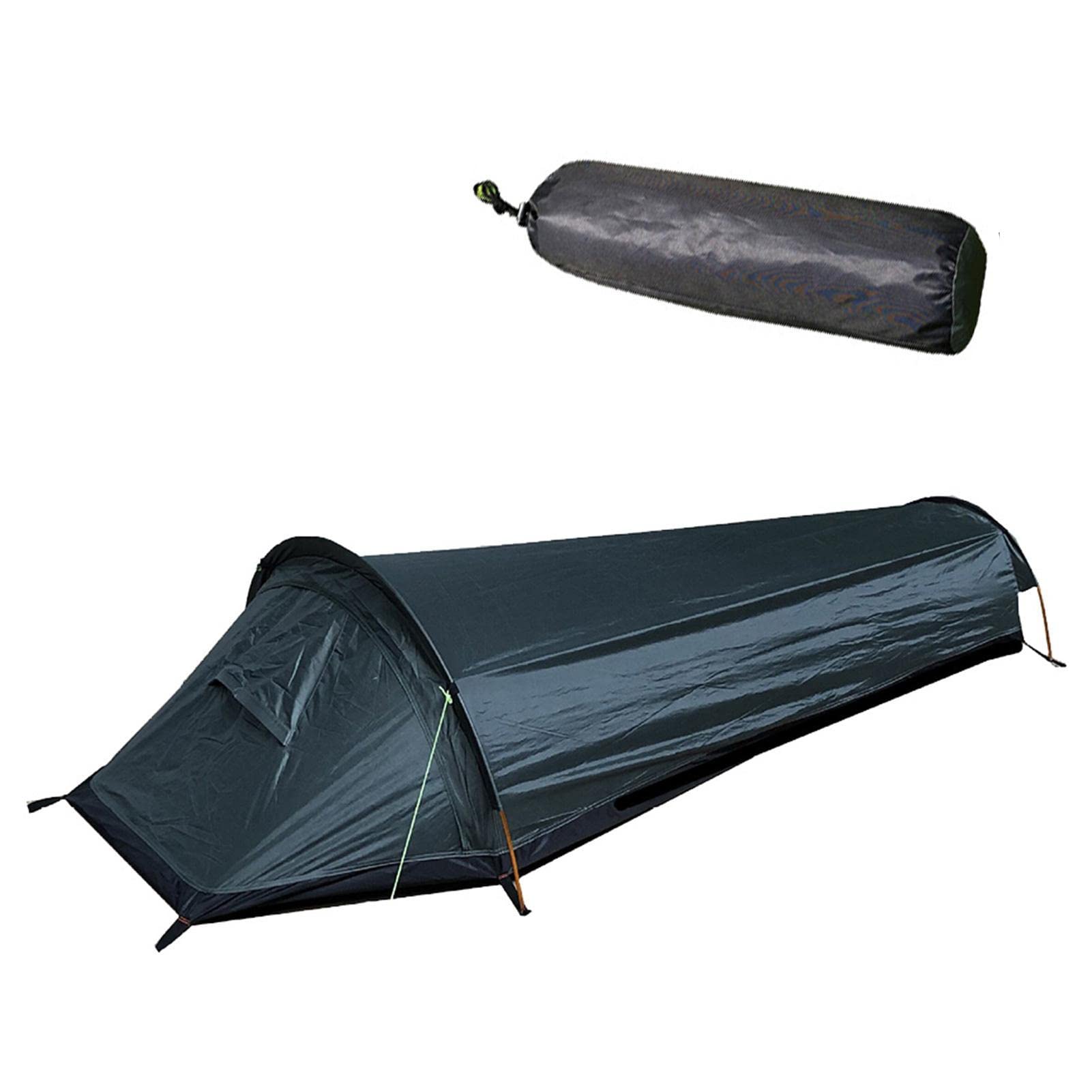 Ultralight Waterproof Bivy Tent - Compact Single Person Backpacking Sleeping Bag Shelter | 100% Waterproof Bivvy Sack for Outdoor Survival, Camping & Bushcraft | Perfect for Hiking, Mountaineering & Emergency Preparedness