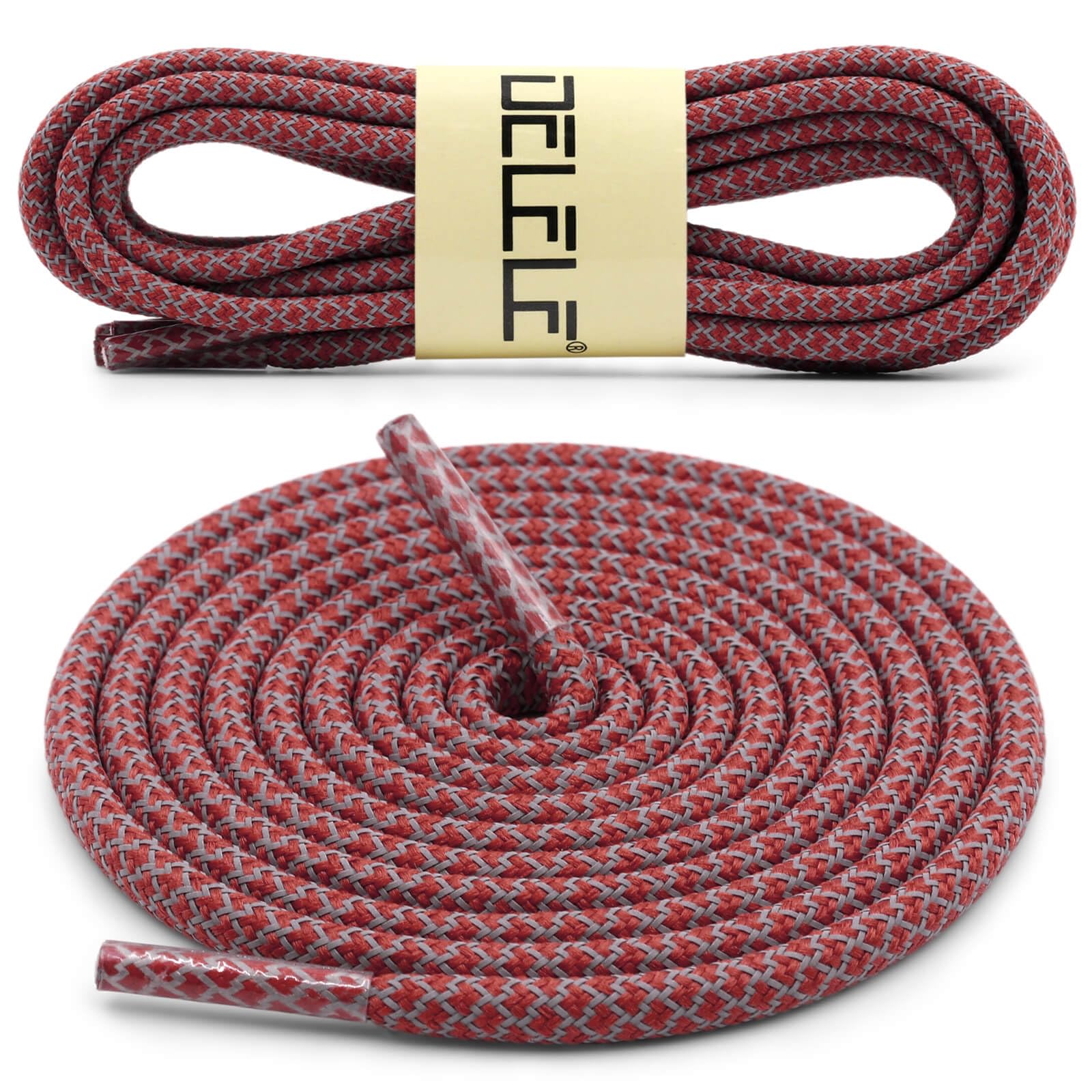 DELELE 2 Pairs Reflective Shoelaces - 4/25