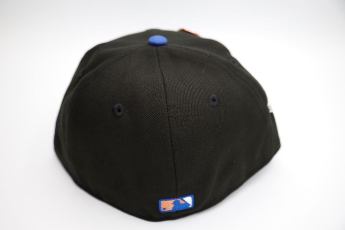 New Era Houston Astros Minute Maid Park 59Fifty Fitted Cap - Black & Majestic Blue | Official MLB Baseball Hat for Men & Women - Perfect for Games, Fan Gear & Streetwear Fashion