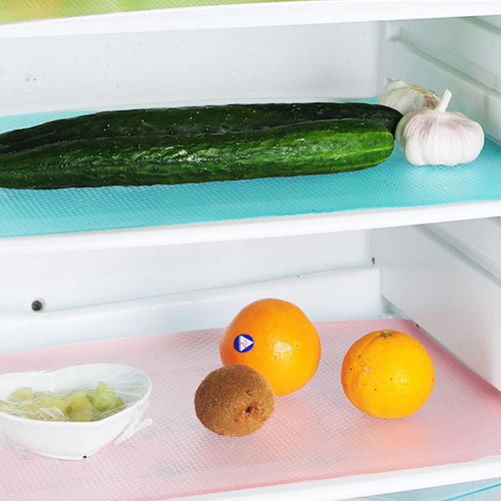16-Piece EVA Cabinet & Drawer Liners Set - Non-Slip Kitchen Shelf, Fridge, Closet & Desktop Protective Mats - Durable, Waterproof, Easy to Clean for Home & Office Organization