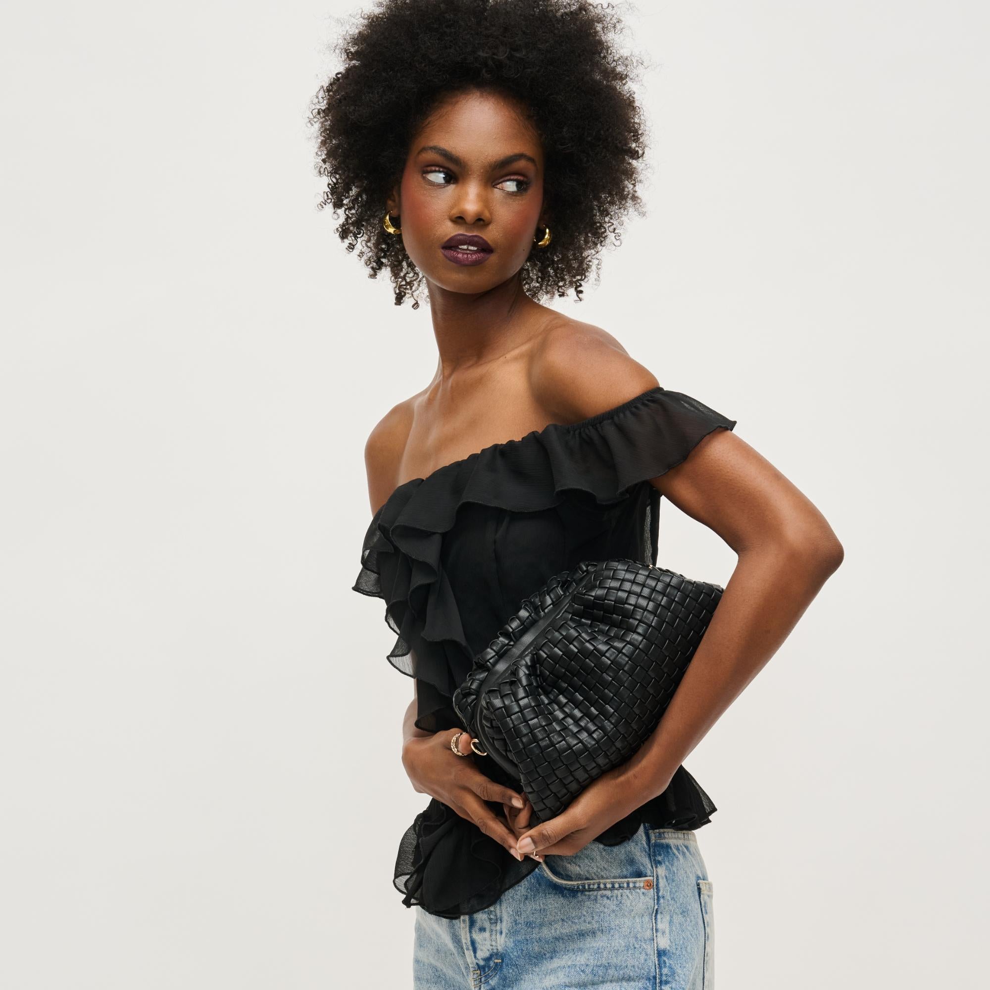Stylish Tate Clutch for Women - Elegant Evening Bag with Detachable Strap - Perfect for Parties, Weddings & Special Occasions