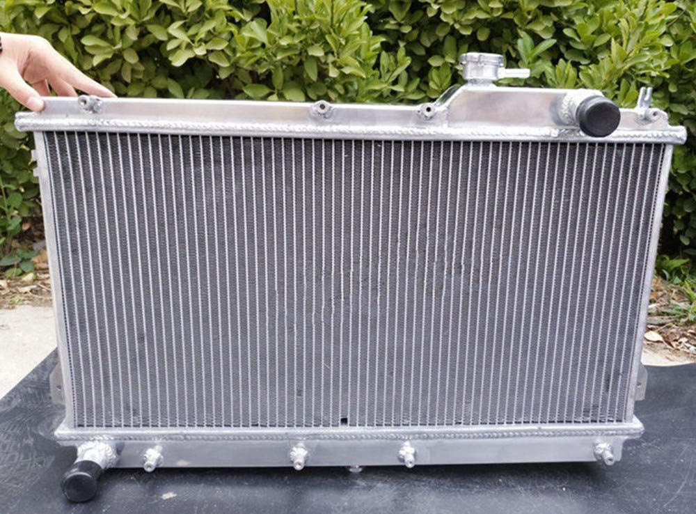 High-Performance Aluminum Radiator & Cooling Fan Kit for 1990-1997 Mazda Miata MX-5 1.6L 1.8L (NA Generation) - Perfect for Track Days, Daily Driving & Engine Cooling Upgrades