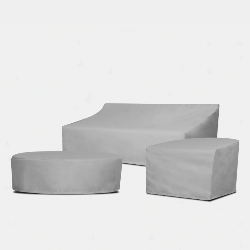 Porto Travertine Pill Dining Table 84