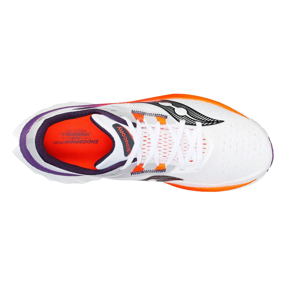 Men's Saucony Endorphin Speed 4 Running Shoes - Lightweight Cushioned Road Racing Sneakers for Marathon Training & Long Distance Running