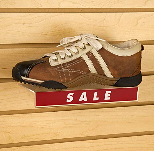 Clear Acrylic Shoe Display Shelf with 4