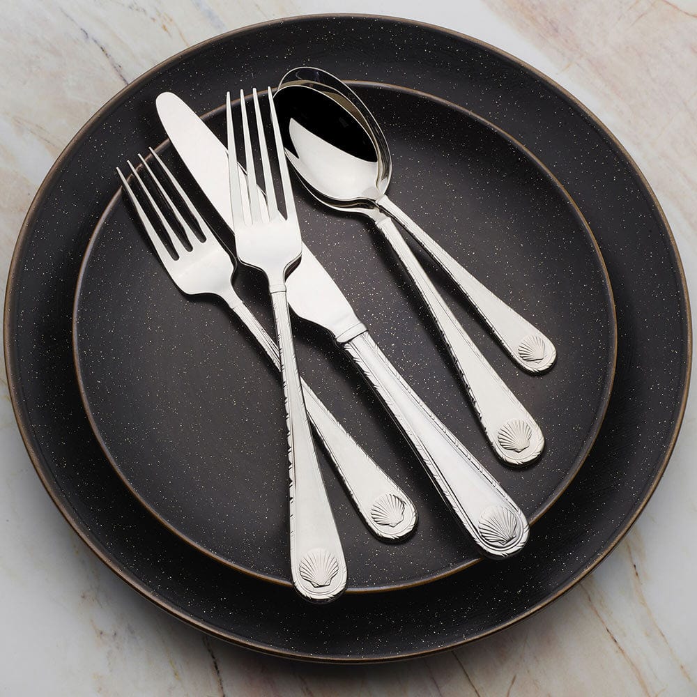 Premium 45-Piece Stainless Steel Flatware Set - Service for 8 - Elegant Dining Utensils for Everyday Use & Special Occasions - Perfect for Dinner Parties, Family Gatherings & Restaurant Settings