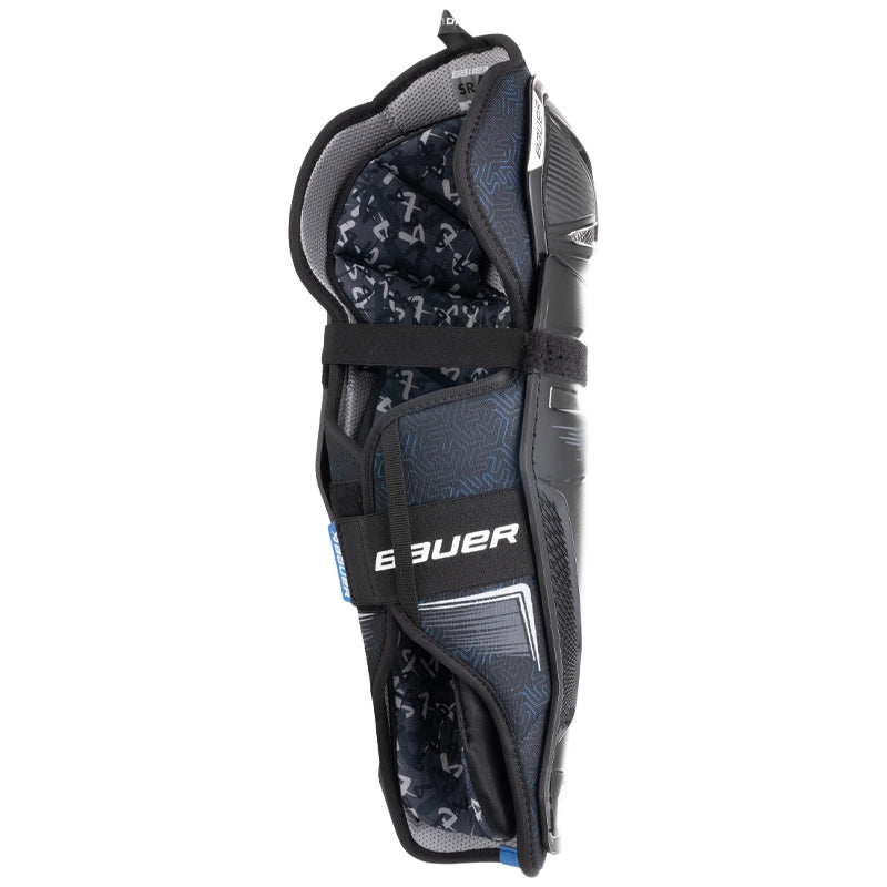 Bauer X Intermediate Shin Guards - Hockey Leg Protection for Youth & Adults - Perfect for Ice Hockey, Street Hockey & Training Sessions