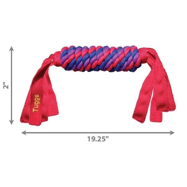 KONG Tugga Wubba Interactive Dog Toy for Large & Small Dogs - Durable Chew Toy for Fetch, Tug of War & Playtime (Blue) | Perfect for Indoor & Outdoor Activities