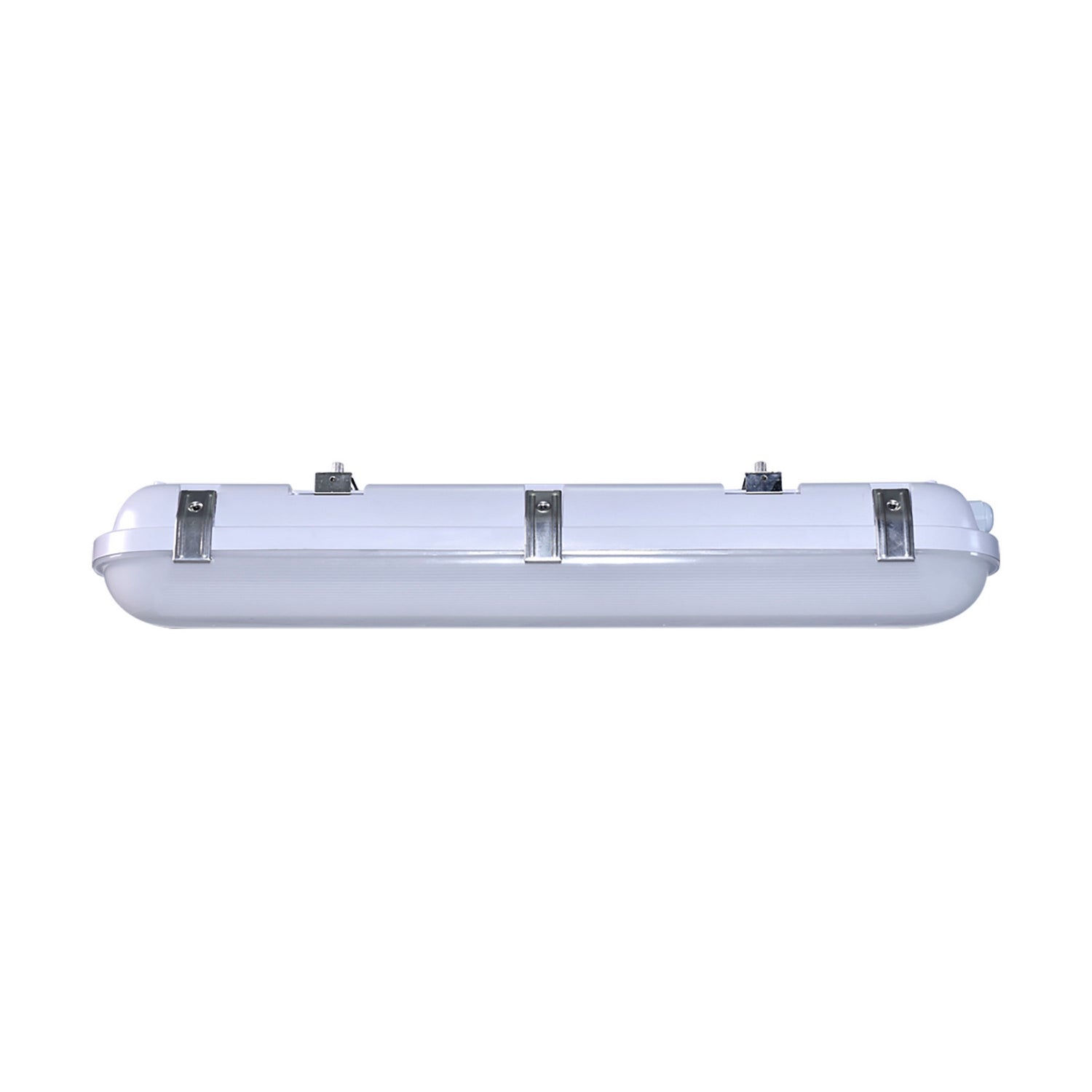 2ft Vapor Proof LED Light Fixture - 20W 2500 Lumens, 30K/40K/50K Color Temperature, 120V/347V Voltage with Motion Sensor - Ideal for Garage, Warehouse, and Outdoor Lighting