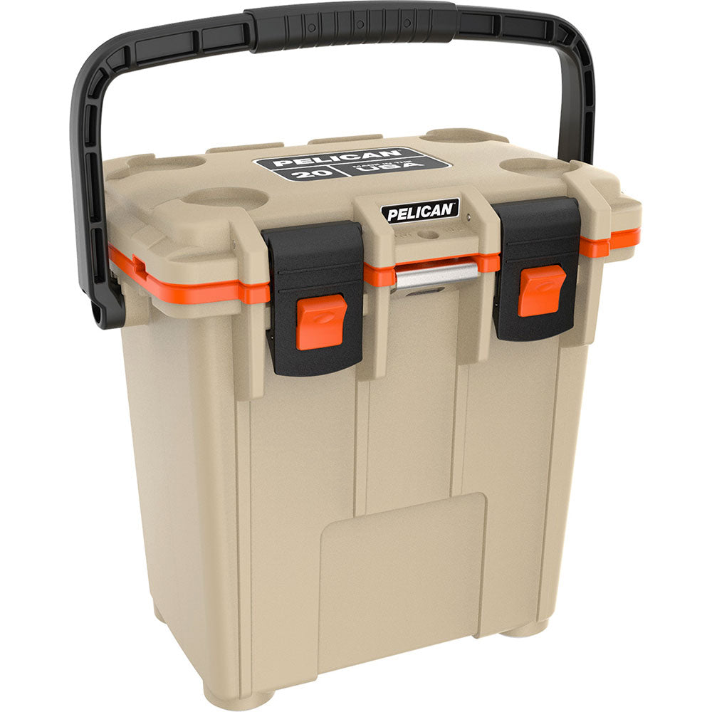 20QT Elite Cooler - 18.9L Heavy Duty Insulated Ice Chest for Camping, Fishing, Tailgating & Outdoor Adventures - Premium Portable Cooler Box for Picnics, Beach & Road Trips