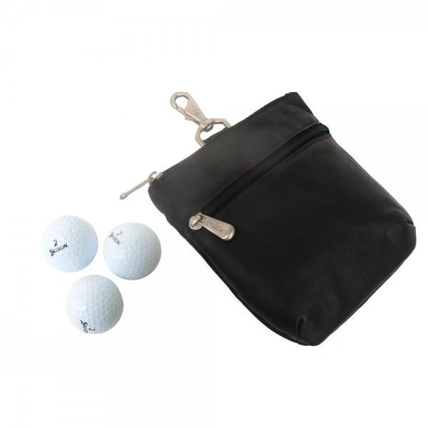 Premium Genuine Leather Zippered Pouch for Cash, Jewelry & Valuables - Travel, Office & Everyday Use Organizer
