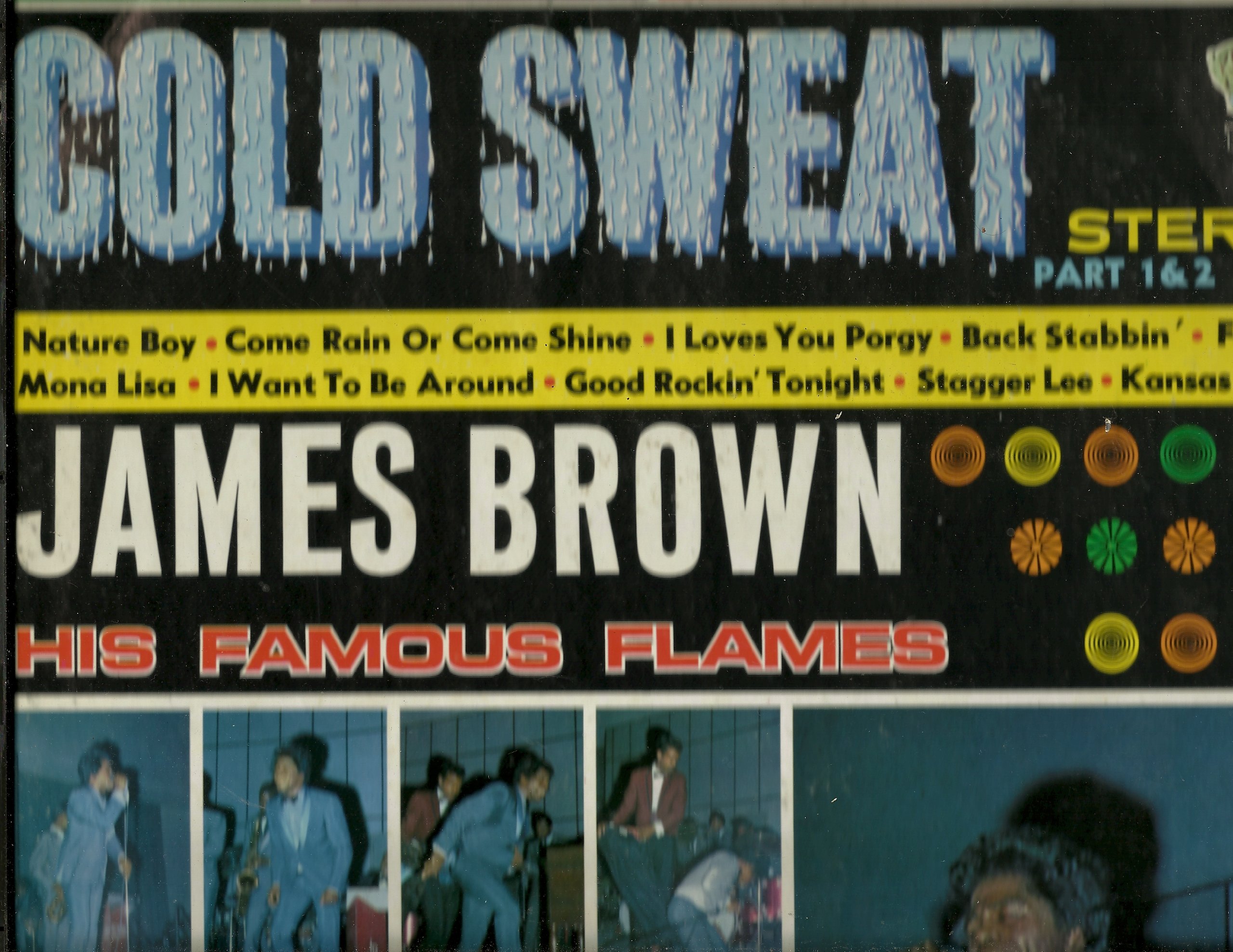James Brown and His Famous Flames - Cold Sweat LP Vinyl Record (1967) | Classic Soul & Funk Music | Perfect for Collectors, DJs & Music Lovers