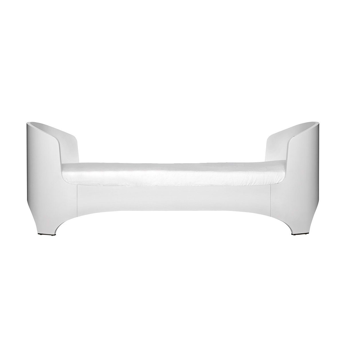 LEANDER White Junior Bed Cot Extension - Convertible Toddler Bed Rail for Safe Sleeping & Playtime | Perfect for Nursery, Daycare & Travel
