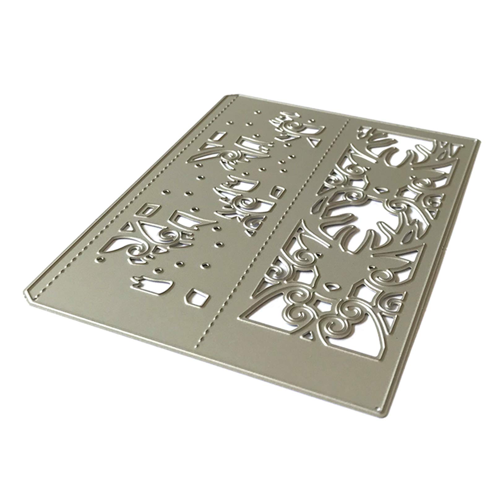 HELYZQ Christmas Elk Tree Metal Cutting Dies for Scrapbooking - DIY Album Stamps, Stencils & Paper Craft Supplies - Perfect for Holiday Cards, Gift Tags, and Home Decor Projects