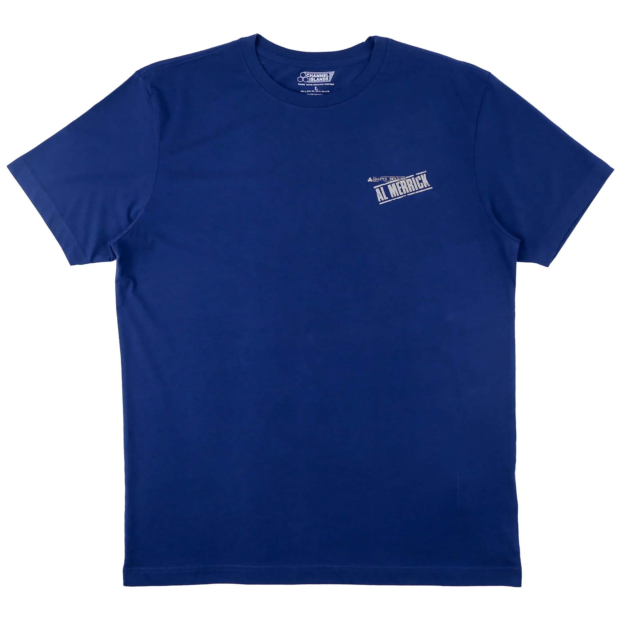 Channel Islands OG Al Stamp Youth Boys Short Sleeve T-Shirt - Navy Blue Casual Tee for Boys, Perfect for Summer, School, and Everyday Wear