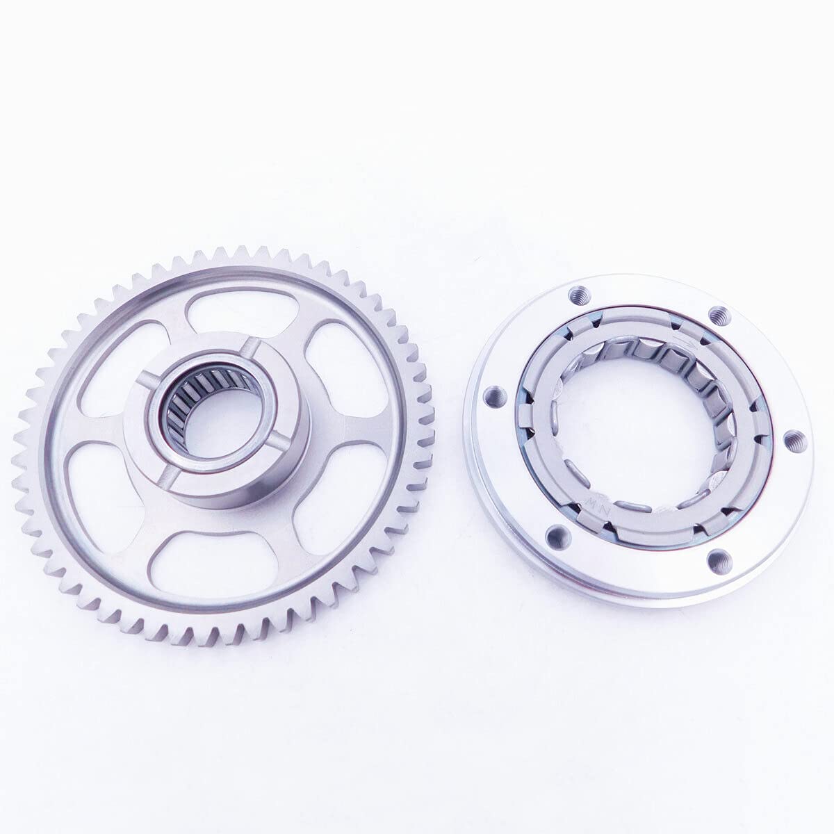 Used 06 Suzuki LTR 450 Starter Clutch One Way Bearing 12600-45850 - Replacement Part for ATV & Quad Bike Repair | Off-Road Riding & Racing Accessories