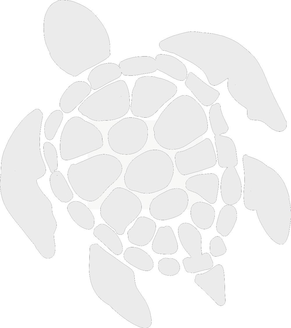 5 Inch Sea Turtle Vinyl Decal - Waterproof Car Sticker for Windows, Laptops, Tablets - Durable 2.5mil Outdoor Decal - Perfect for Beach Lovers & Ocean-Themed Decor