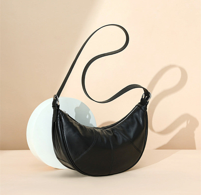 Stylish Crescent Shoulder Bag for Women - Fashionable Crossbody Purse with Adjustable Strap - Perfect for Work, Travel & Everyday Use