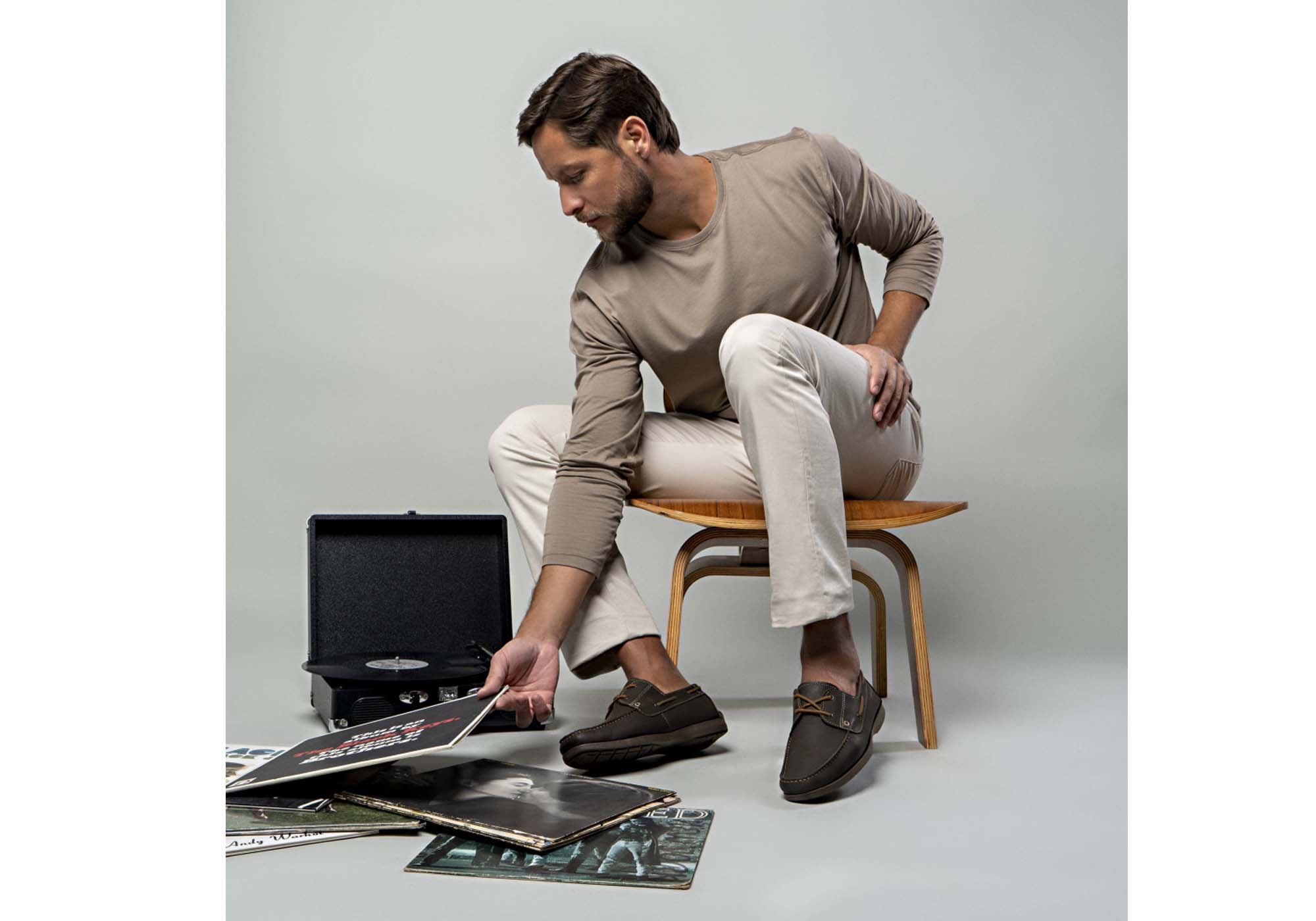 **Men's Comfortable Casual Leather Boat Shoes - Pegada Lapel - Handmade in Brazil - Perfect for Sailing, Walking & Outdoor Adventures**