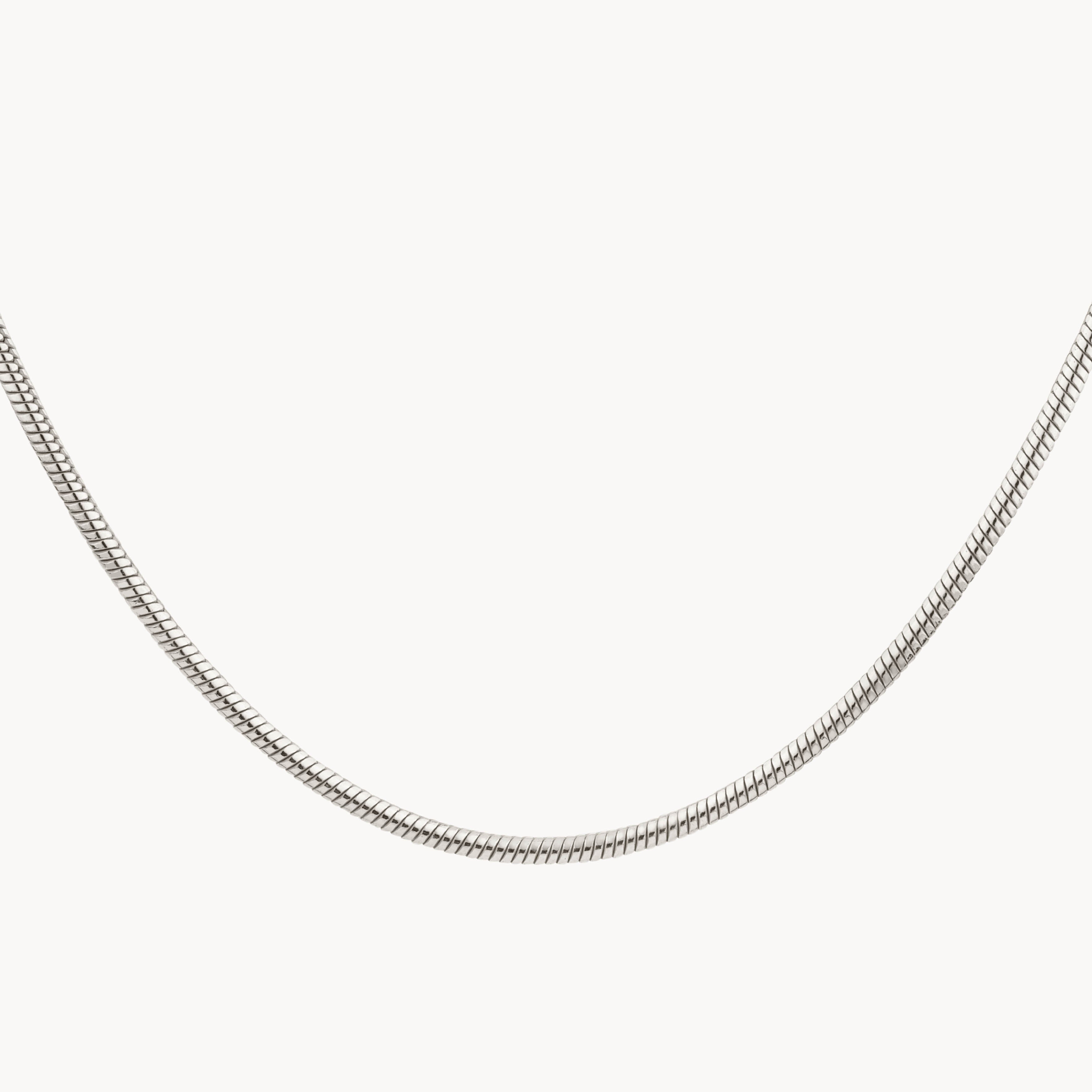Elegant Silver Snake Chain Necklace for Women - Perfect for Everyday Wear, Layering & Special Occasions