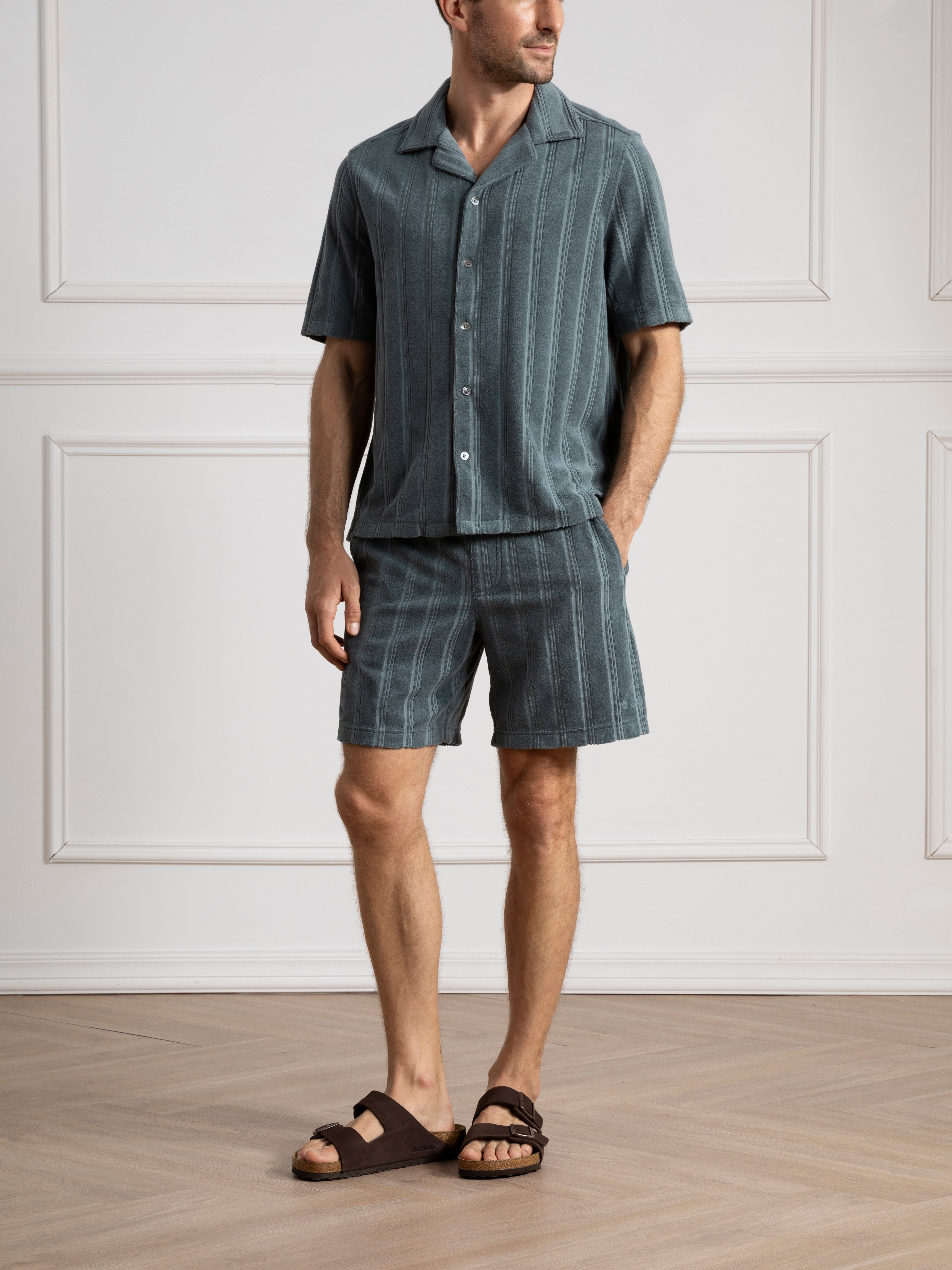 **Bklyn Towel Shorts - Quick-Dry, Comfortable & Stylish Swim Shorts for Men - Perfect for Beach, Pool & Summer Outings**