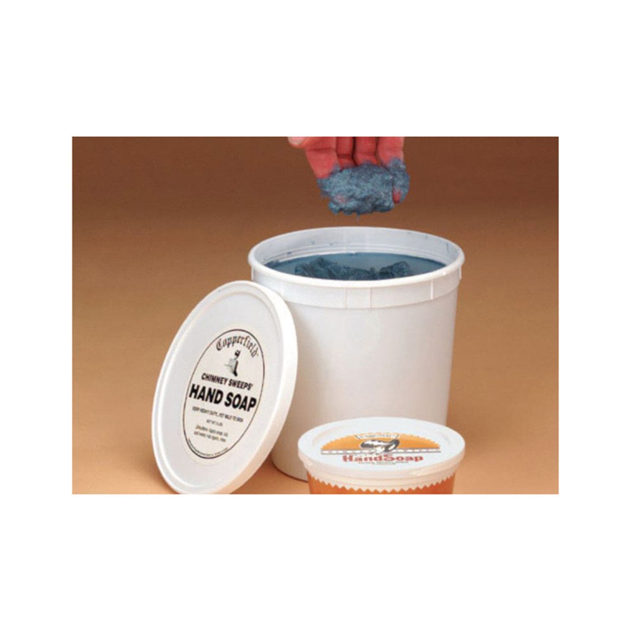 1 Lb. Tub Chimney Sweep Hand Soap - Heavy Duty Cleaning Soap for Fireplace, Grill & Outdoor Use - Removes Soot, Grease & Dirt