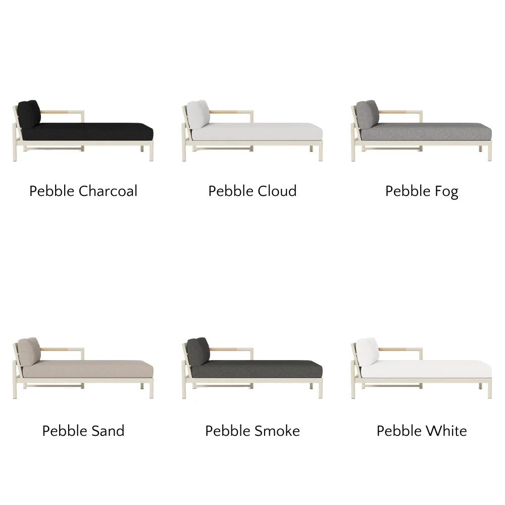 Breeze XL Outdoor Chaise Lounge Right - Premium Patio Furniture for Poolside, Garden & Backyard Relaxation