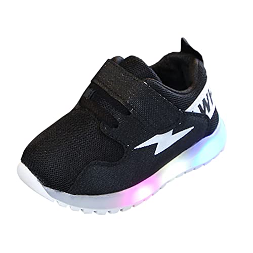 **LED Light Up Sneakers for Boys & Girls - Kids Breathable Running Shoes, Unisex Tennis Shoes with Flashing Lights - Perfect for Walking, Jogging, and Nighttime Play**